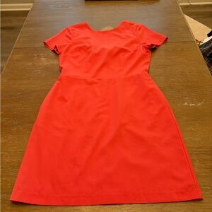 cupcakes & cashmere Vibrant Red Mini Dress